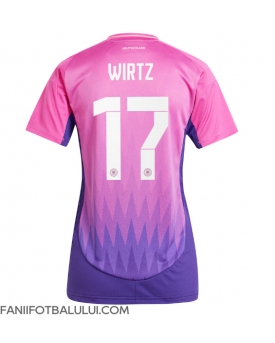 Germania Florian Wirtz #17 Echipament de Fotbal Replică European 2024 Femei Deplasare